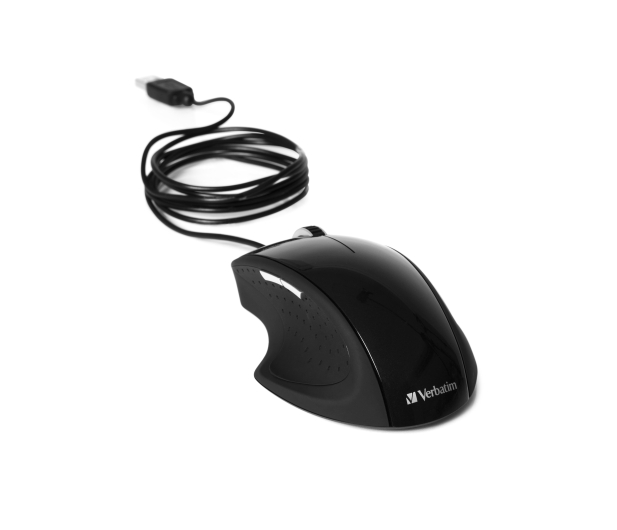 Verbatim VERBATIM Mysz Go Ergo czarna USB 49017 # - 1443397 - zdjęcie 4